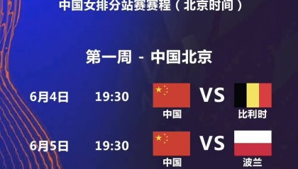 时隔17年北京再迎顶级女排赛事，新一届中国女排首秀在即