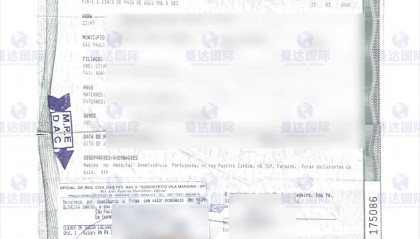 巴西文件用于中国应该怎么处理?